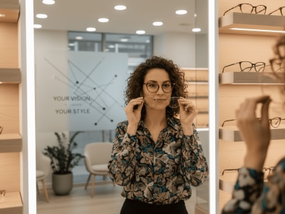 Descubra seu estilo de armação em 3 minutos